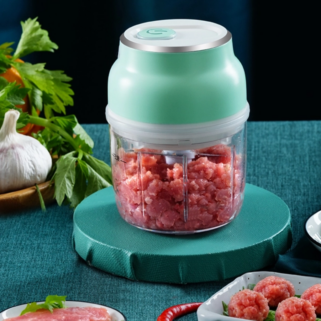 Noux Wireless Chopper – Ergonomic Design, BPA-Free Plastic, Sleek Black Finish