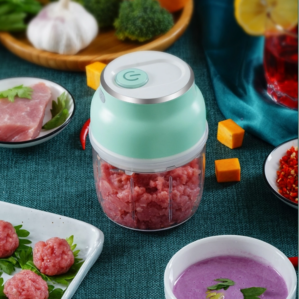 Noux Wireless Chopper – Ergonomic Design, BPA-Free Plastic, Sleek Black Finish