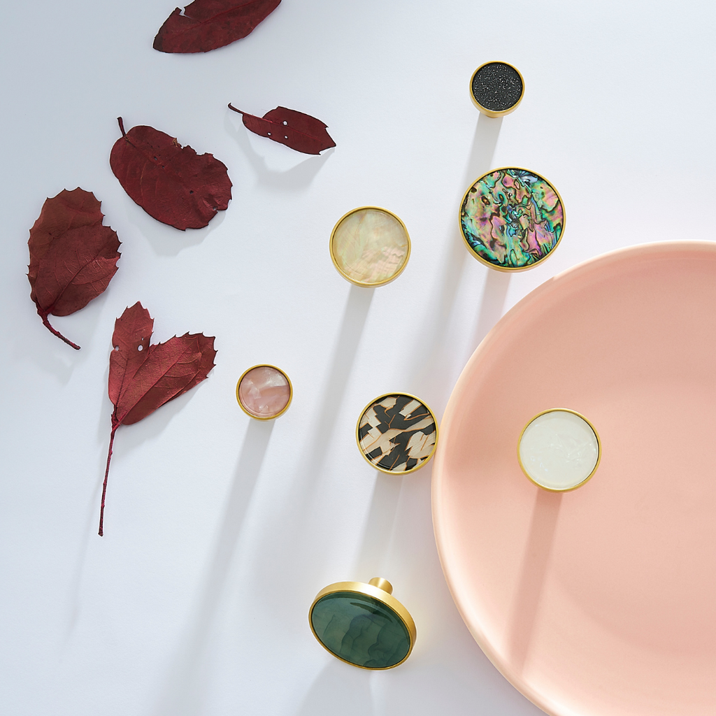 Macaroon Cabinet Knobs Set – Handcrafted Ceramic Elegance with Vintage Charm