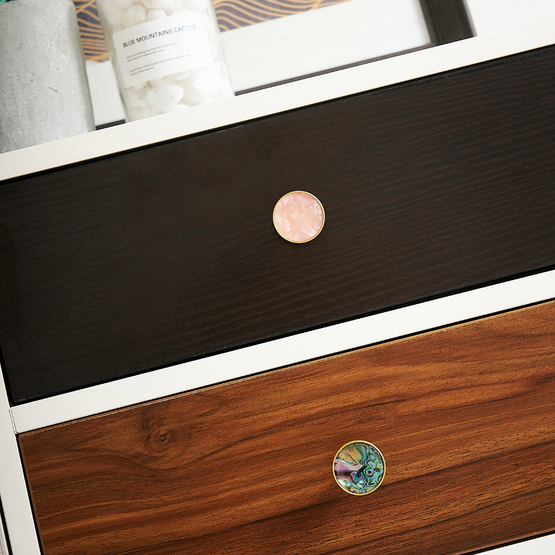 Macaroon Cabinet Knobs Set – Handcrafted Ceramic Elegance with Vintage Charm