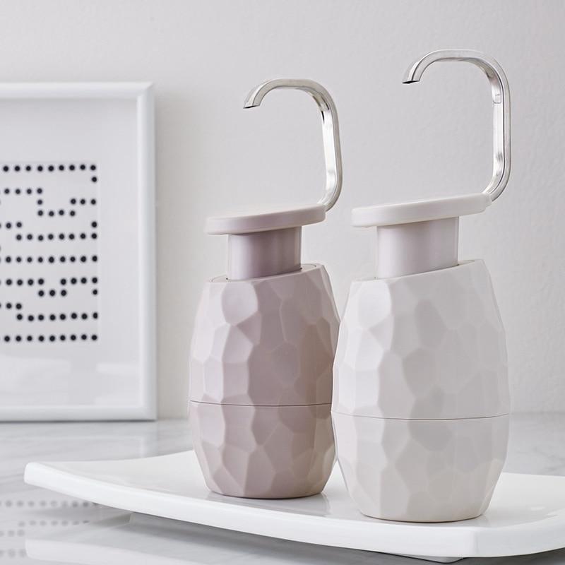 Rova One-Hand Soap Dispenser – Elegant Ceramic Textured Design