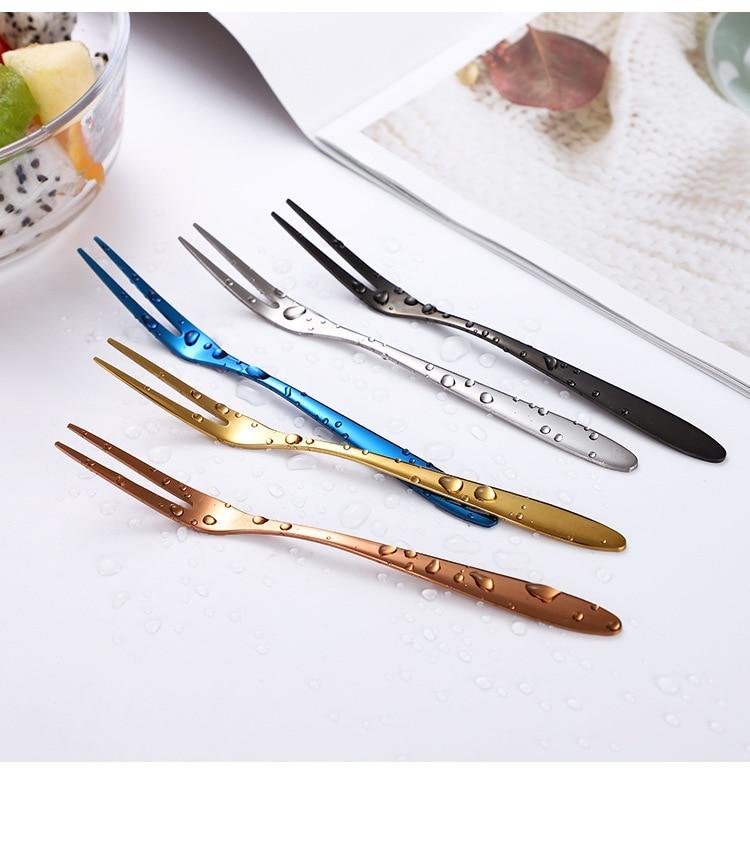 Cosenza Fruit Fork – Artisan Stainless Steel Finish