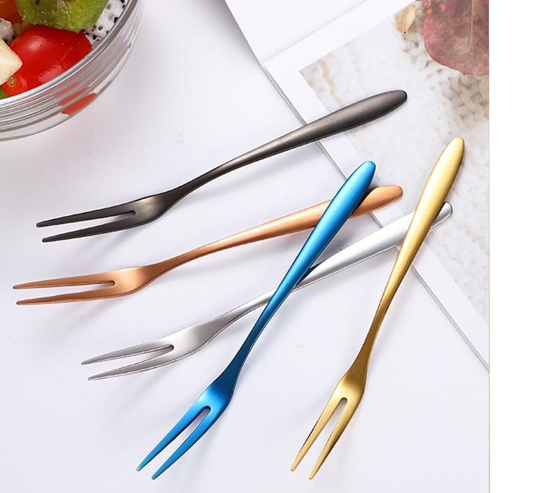 Cosenza Fruit Fork – Artisan Stainless Steel Finish