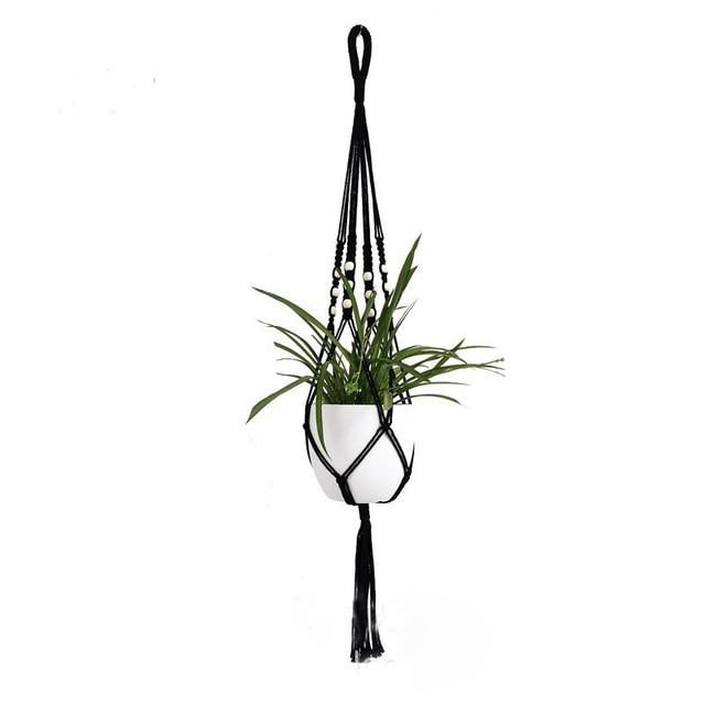 Konal Plant Hanger – Bohemian Rattan Indoor/Outdoor Décor