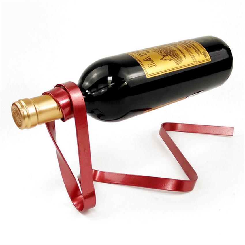 Noltk Bottle Holder – Modern Minimalist Bamboo Accent Decor