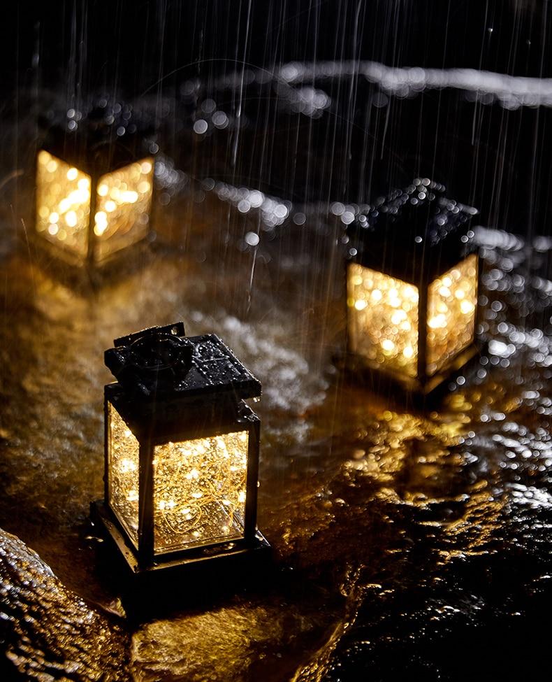Vicenza Solar Lights – Modern Decorative LED Outdoor Lantern