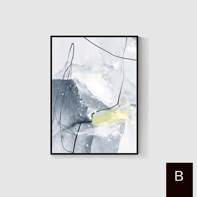 Myli Canvas – Modern Abstract Art in Chic Minimalist Design