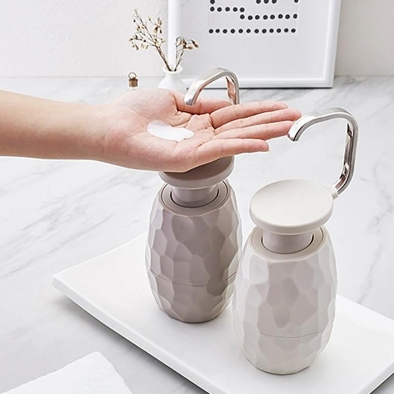 Rova One-Hand Soap Dispenser – Elegant Ceramic Textured Design