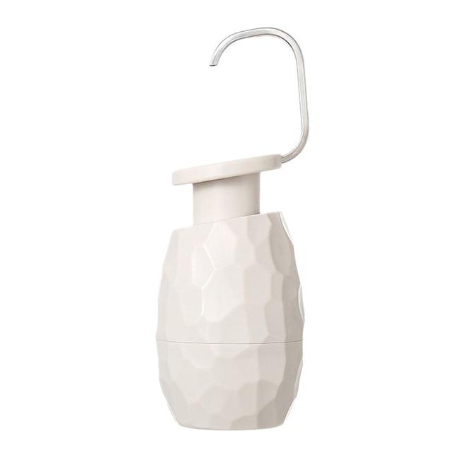 Rova One-Hand Soap Dispenser – Elegant Ceramic Textured Design