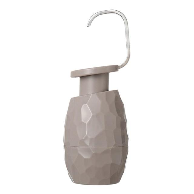 Rova One-Hand Soap Dispenser – Elegant Ceramic Textured Design