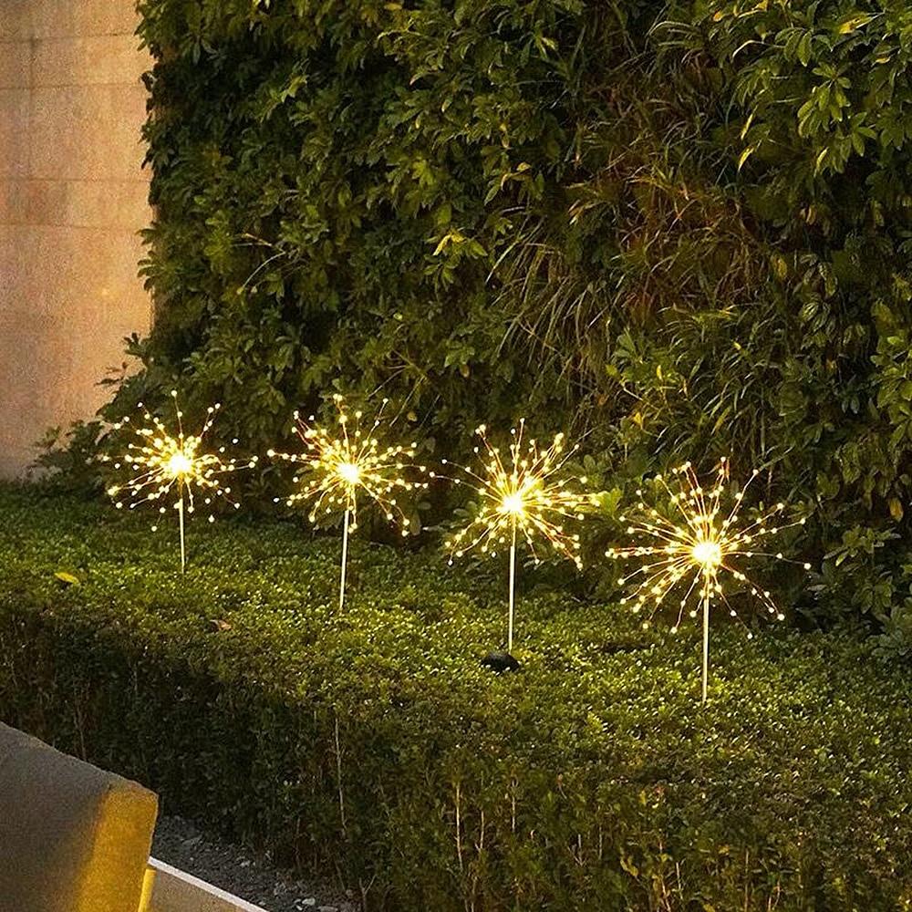 Solar Fireworks Lights – Decorative LED String for Outdoor Ambiance