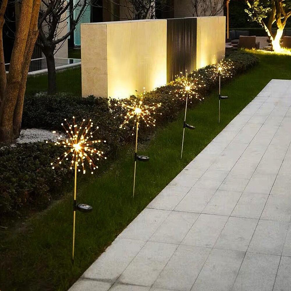 Solar Fireworks Lights – Decorative LED String for Outdoor Ambiance