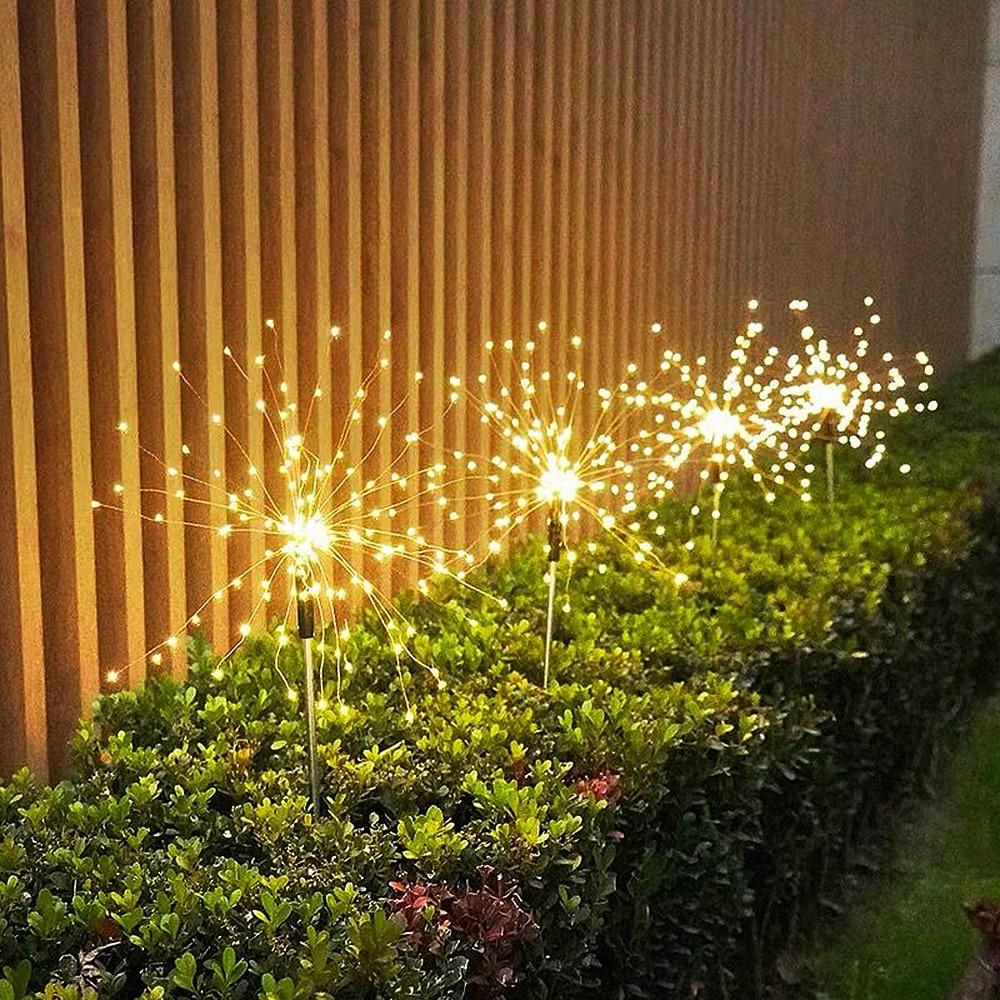 Solar Fireworks Lights – Decorative LED String for Outdoor Ambiance
