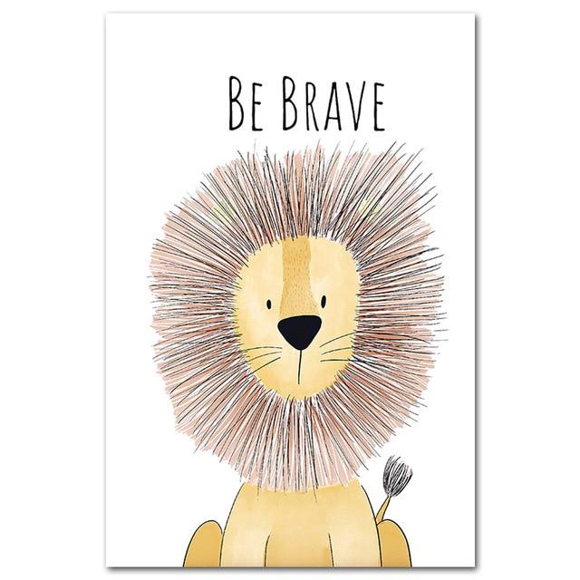 Joyful Typography Canvas – Modern Colorful Wall Art Print