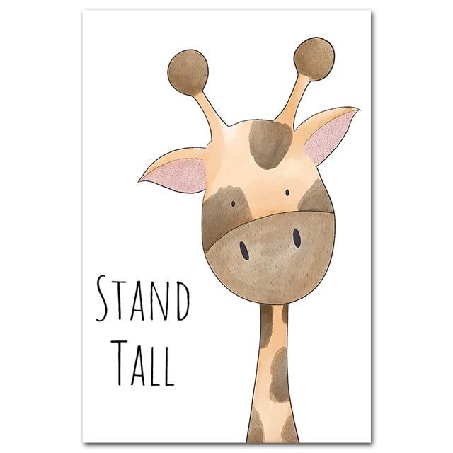 Joyful Typography Canvas – Modern Colorful Wall Art Print