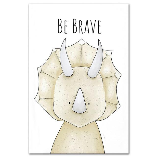 Joyful Typography Canvas – Modern Colorful Wall Art Print