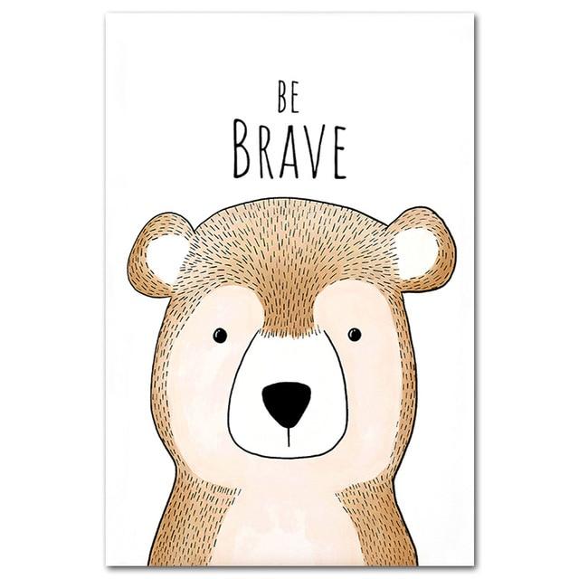 Joyful Typography Canvas – Modern Colorful Wall Art Print