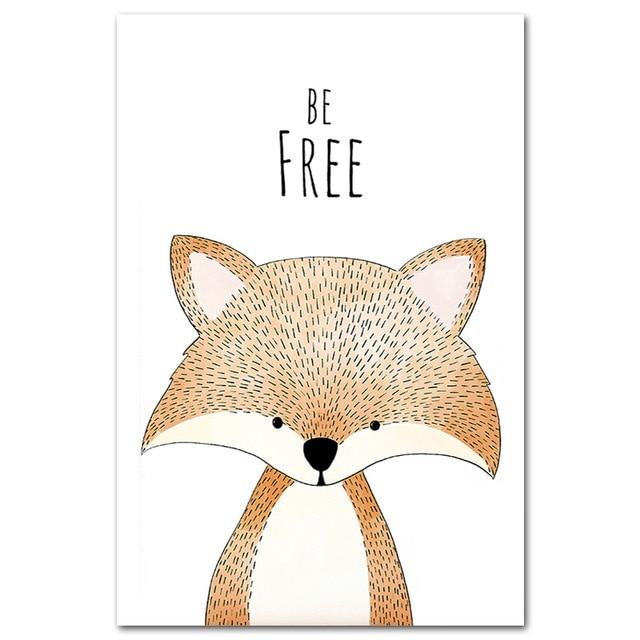 Joyful Typography Canvas – Modern Colorful Wall Art Print