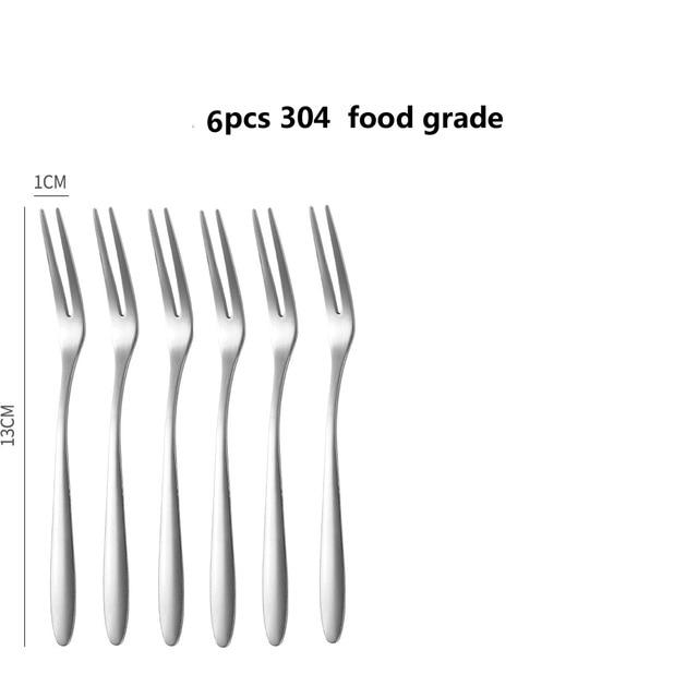 Cosenza Fruit Fork – Artisan Stainless Steel Finish