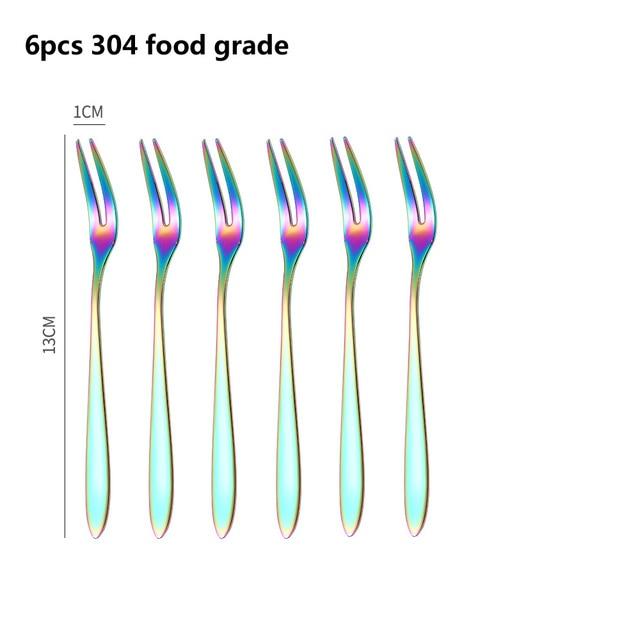 Cosenza Fruit Fork – Artisan Stainless Steel Finish