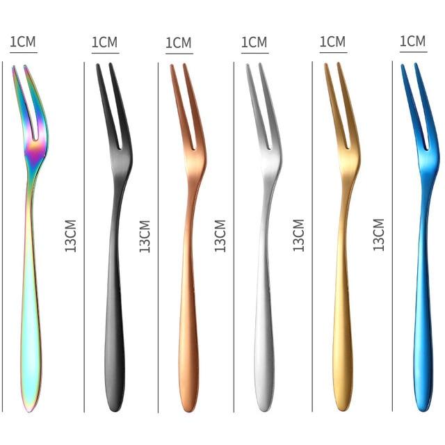Cosenza Fruit Fork – Artisan Stainless Steel Finish