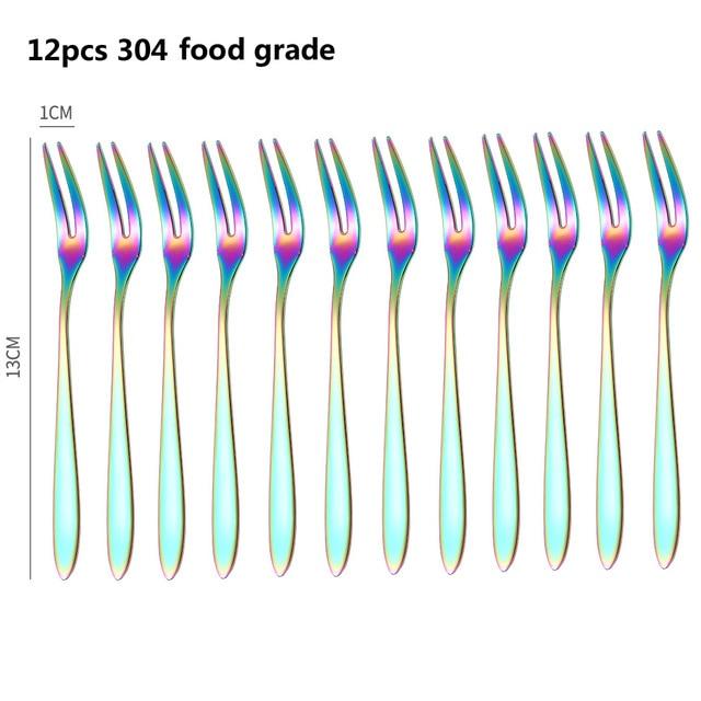 Cosenza Fruit Fork – Artisan Stainless Steel Finish