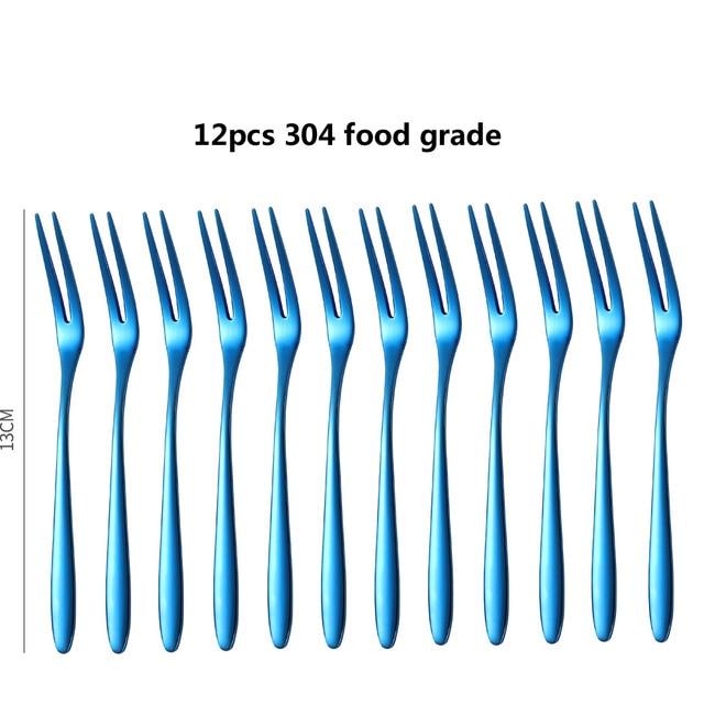 Cosenza Fruit Fork – Artisan Stainless Steel Finish