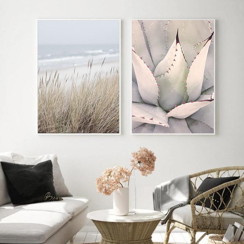 Soft Nature Canvas – Modern Watercolor Neutral Tones