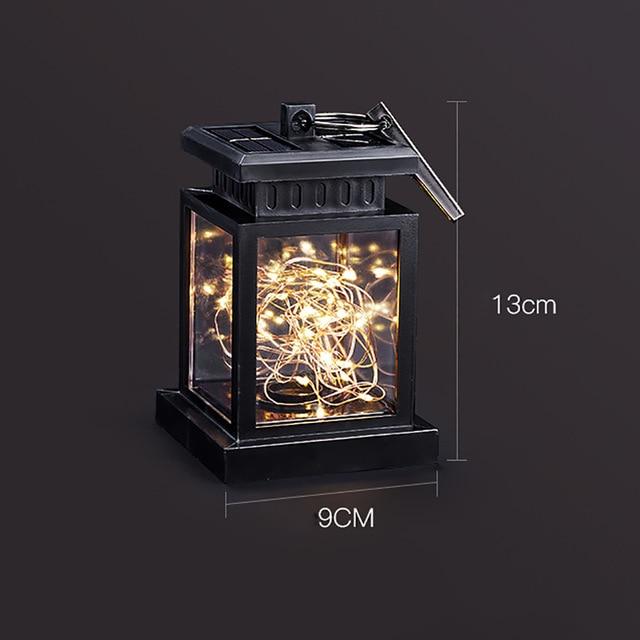 Vicenza Solar Lights – Modern Decorative LED Outdoor Lantern