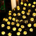 Bergamo Crystal Lights – Decorative LED Outdoor String 20-Foot