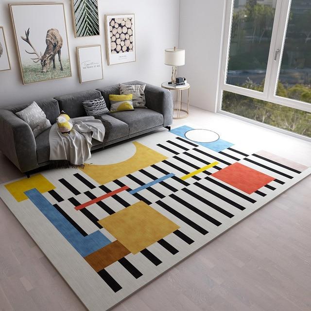 Arezzo Carpet – Modern Handwoven Geometric Design Rug
