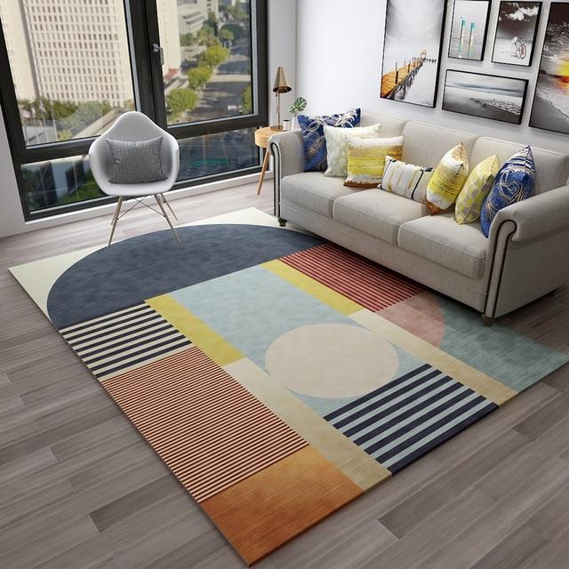 Arezzo Carpet – Modern Handwoven Geometric Design Rug