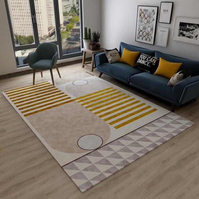Arezzo Carpet – Modern Handwoven Geometric Design Rug