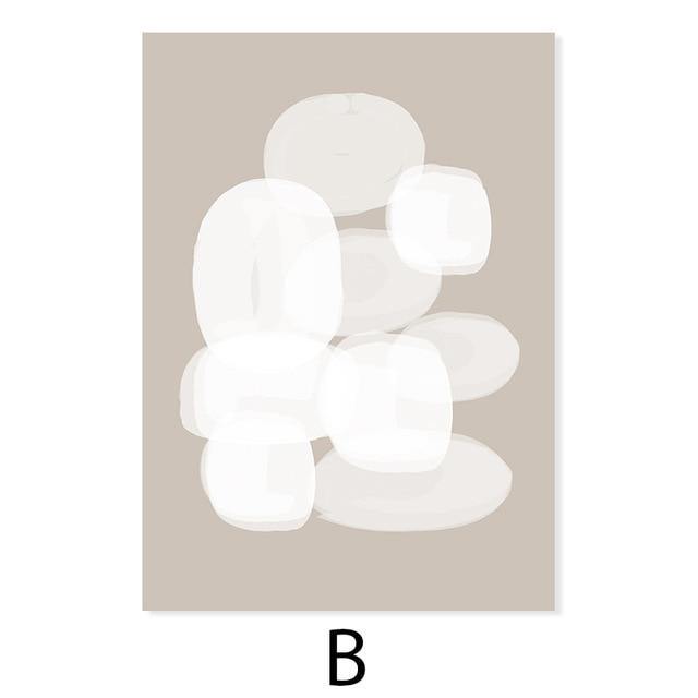 Trendy Pattern Canvas – Modern Geometric Art Print