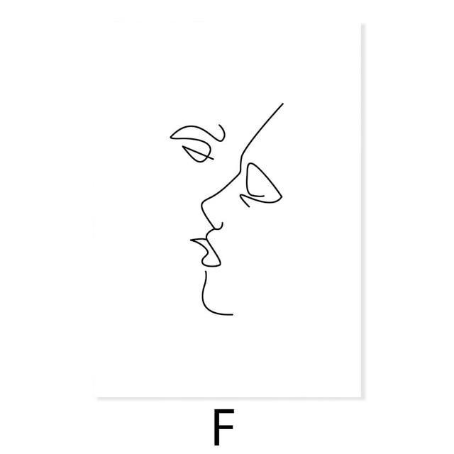 Trendy Pattern Canvas – Modern Geometric Art Print