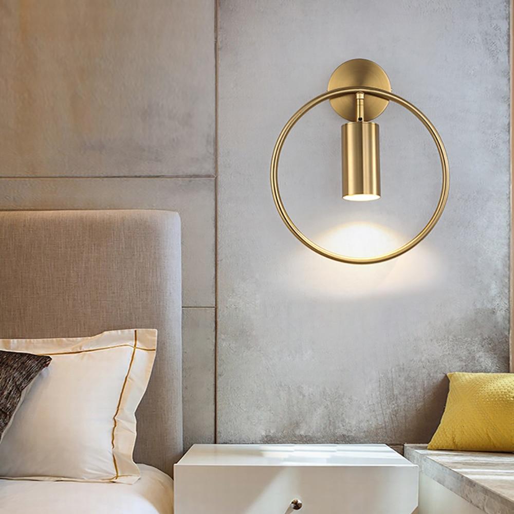 Casoria Wall Sconce – Elegant Dimmable Brass Design