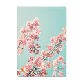 Blossom Canvas – Modern Botanical Art Print in Soft Pastels