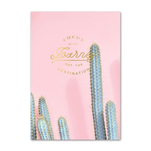 Blossom Canvas – Modern Botanical Art Print in Soft Pastels