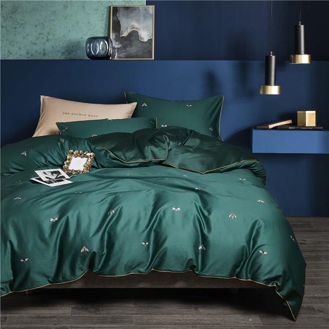 Trieste Bedding Set – 500TC Egyptian Cotton Luxury with Elegant Design