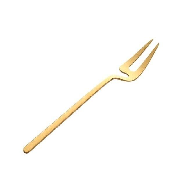 Olbia Fruit Fork – Artisan Stainless Steel Finish