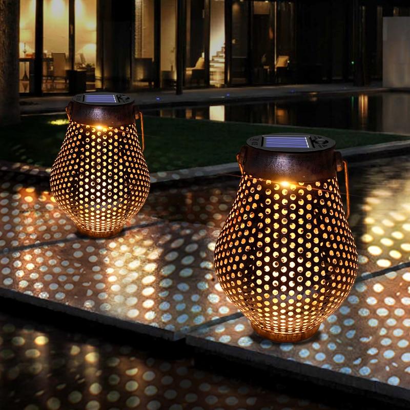 Ragusa Solar Lamp – Modern Ambient Metal Outdoor Lighting