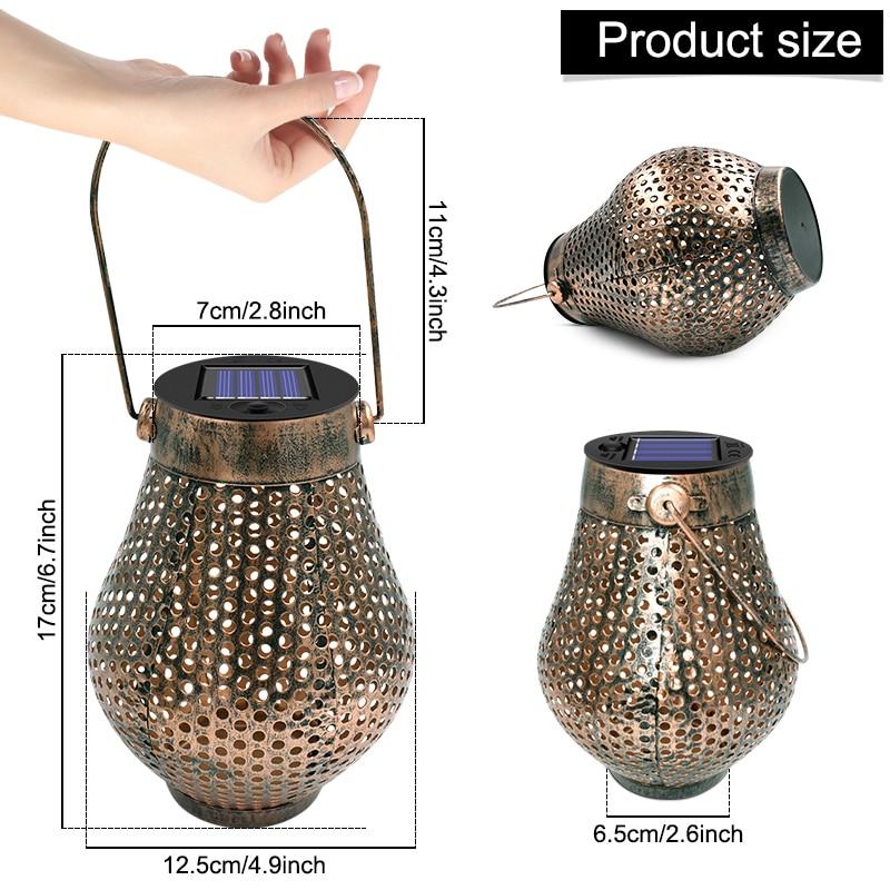 Ragusa Solar Lamp – Modern Ambient Metal Outdoor Lighting