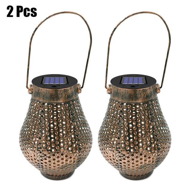 Ragusa Solar Lamp – Modern Ambient Metal Outdoor Lighting