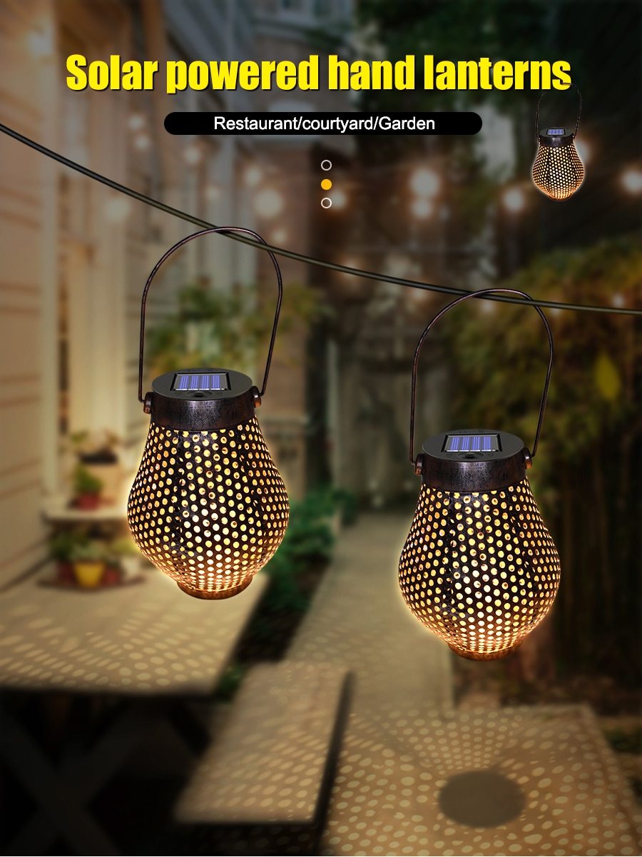 Ragusa Solar Lamp – Modern Ambient Metal Outdoor Lighting