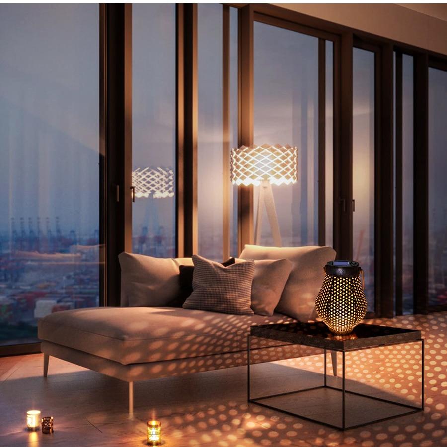 Ragusa Solar Lamp – Modern Ambient Metal Outdoor Lighting