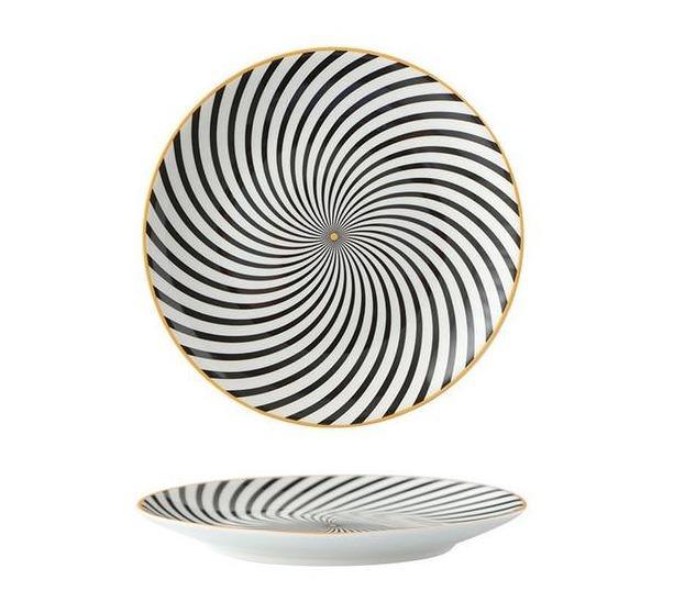 Toulouse Plate – Artisan Glazed Porcelain White