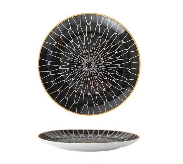 Toulouse Plate – Artisan Glazed Porcelain White