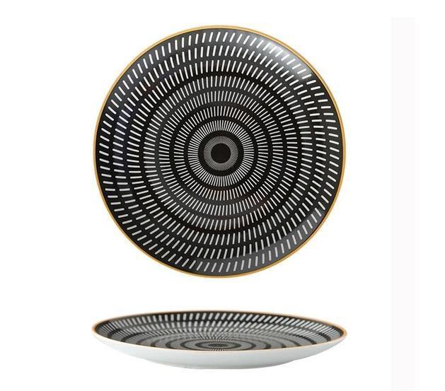 Toulouse Plate – Artisan Glazed Porcelain White