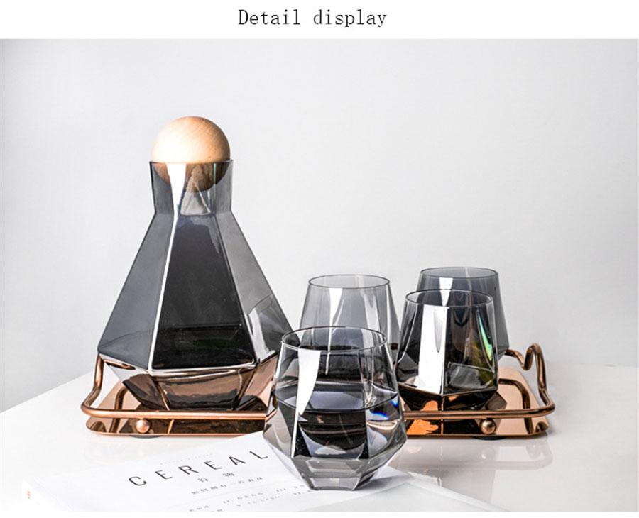 Savona Crystal Jug – Artisan Glass Elegant Finish