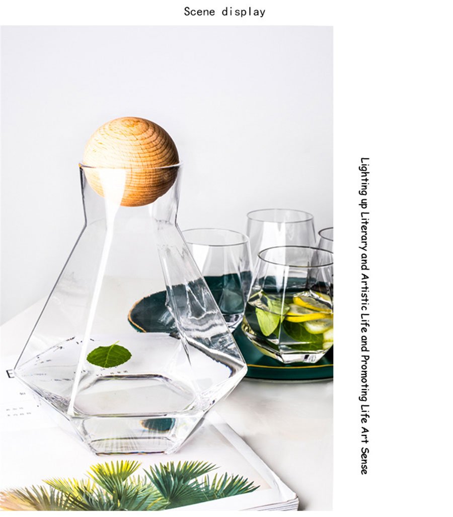 Savona Crystal Jug – Artisan Glass Elegant Finish